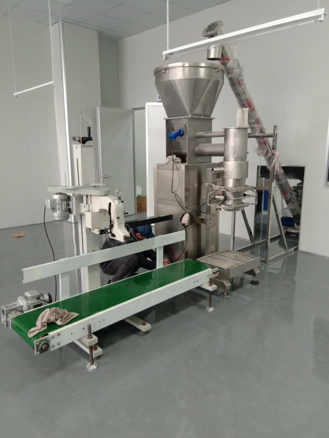 雙管螺旋秤 山東領銳型號齊全，助力食品工業精準計量與高效生產